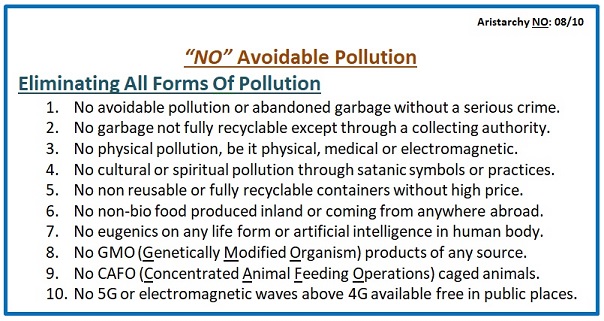 No Avaidable Pollution